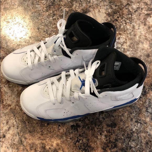 Air Jordan 6 Sport Blue GS - Picture 2 of 8